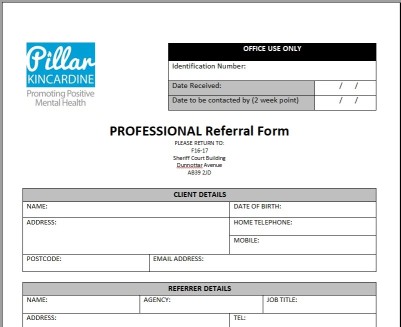 Professional Referral